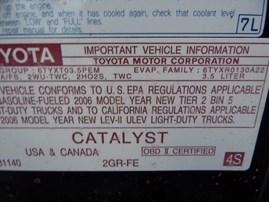 2006 TOYOTA RAV4 LIMITED BLACK 3.5L AT 2WD Z18452
